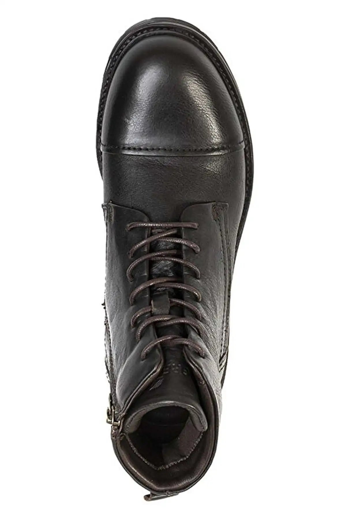 بوت مردانه چکمه کژوال  از پوست طبیعی ویزون - 4965 بوت مردانه چکمه کژوال از پوست طبیعی ویزون - 4965