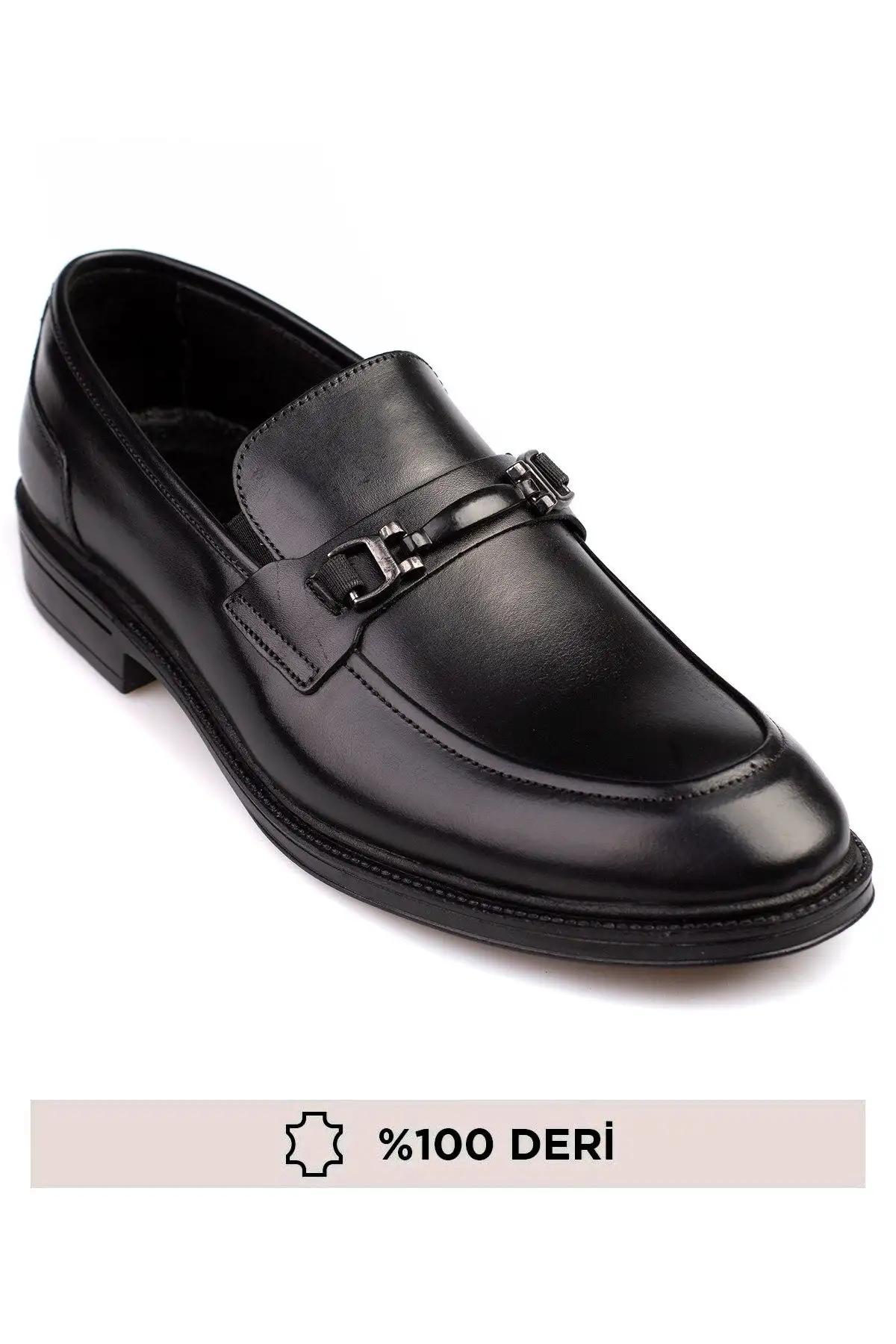 کفش رسمی مردانه کفش مردانه کلاسیک چرم طبیعی بدون بند، دارای چرم داخلی و خارجی - 3923 کفش رسمی مردانه کفش مردانه کلاسیک چرم طبیعی بدون بند، دارای چرم داخلی و خارجی - 3923