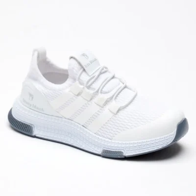 کفش پسرانه کفش ورزشی سفید بچگانه یونکس TBQNT - 3716