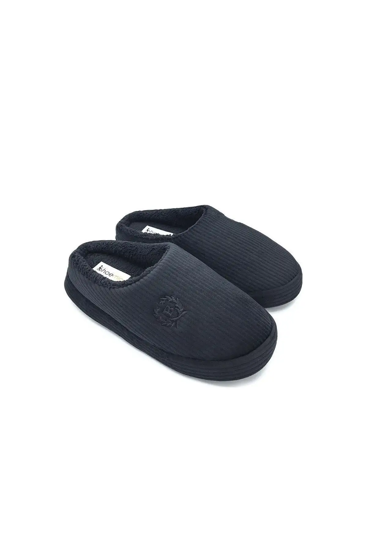 کفش پسرانه دمپایی خانگی مردانه سیاه بوگارت - 4468 کفش پسرانه دمپایی خانگی مردانه سیاه بوگارت - 4468