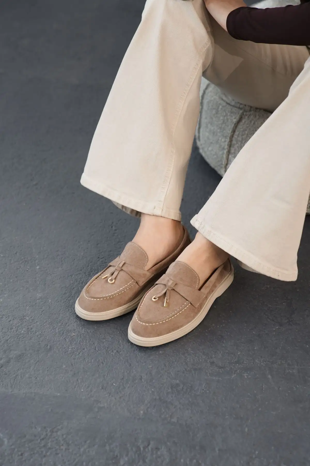 کفش تخت زنانه پابند لونا - 5442