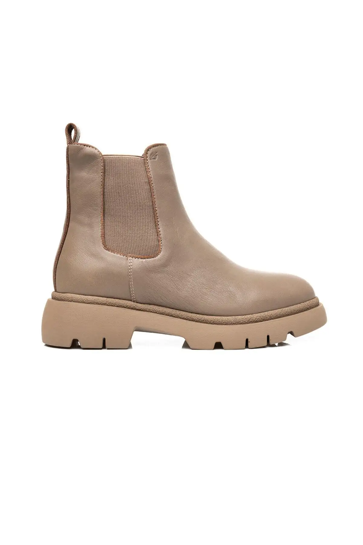 بوت و نیم بوت زنانه   چلسي چرم اصل قههای - 5026 بوت و نیم بوت زنانه چلسي چرم اصل قههای - 5026