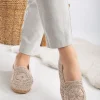 کفش تخت زنانه بافتنی ، مادر، روزمره، لژ دار - 5194