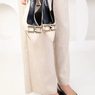 کفش پاشنه‌ بلند زنانه کفش پاشنه بلند کلاسیک زنانه مشکی 18837 - 3671