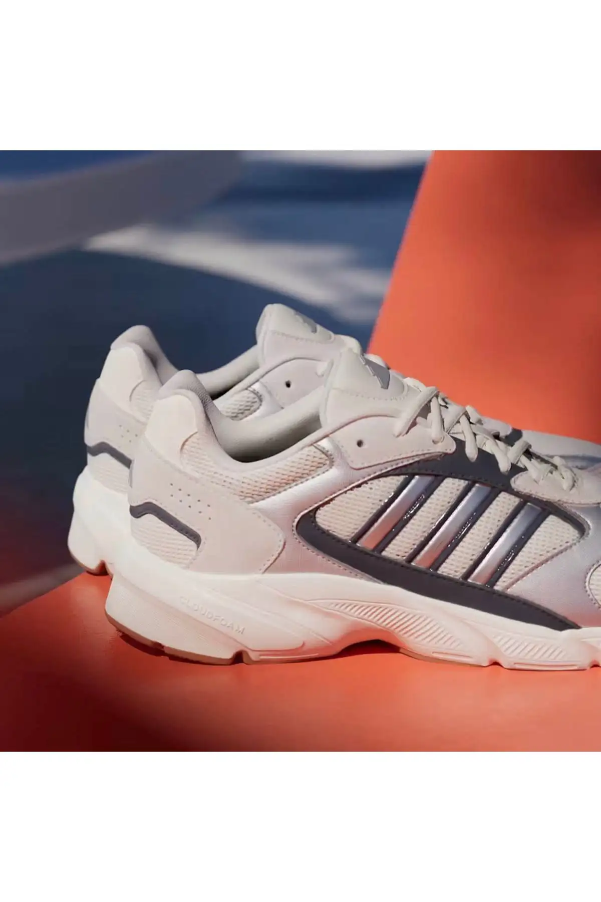 کفش ورزشی روزمره اسپرت مردانه خاکستری - سرمه‌ای Ig4351 Crazychaos 2000 - 4203