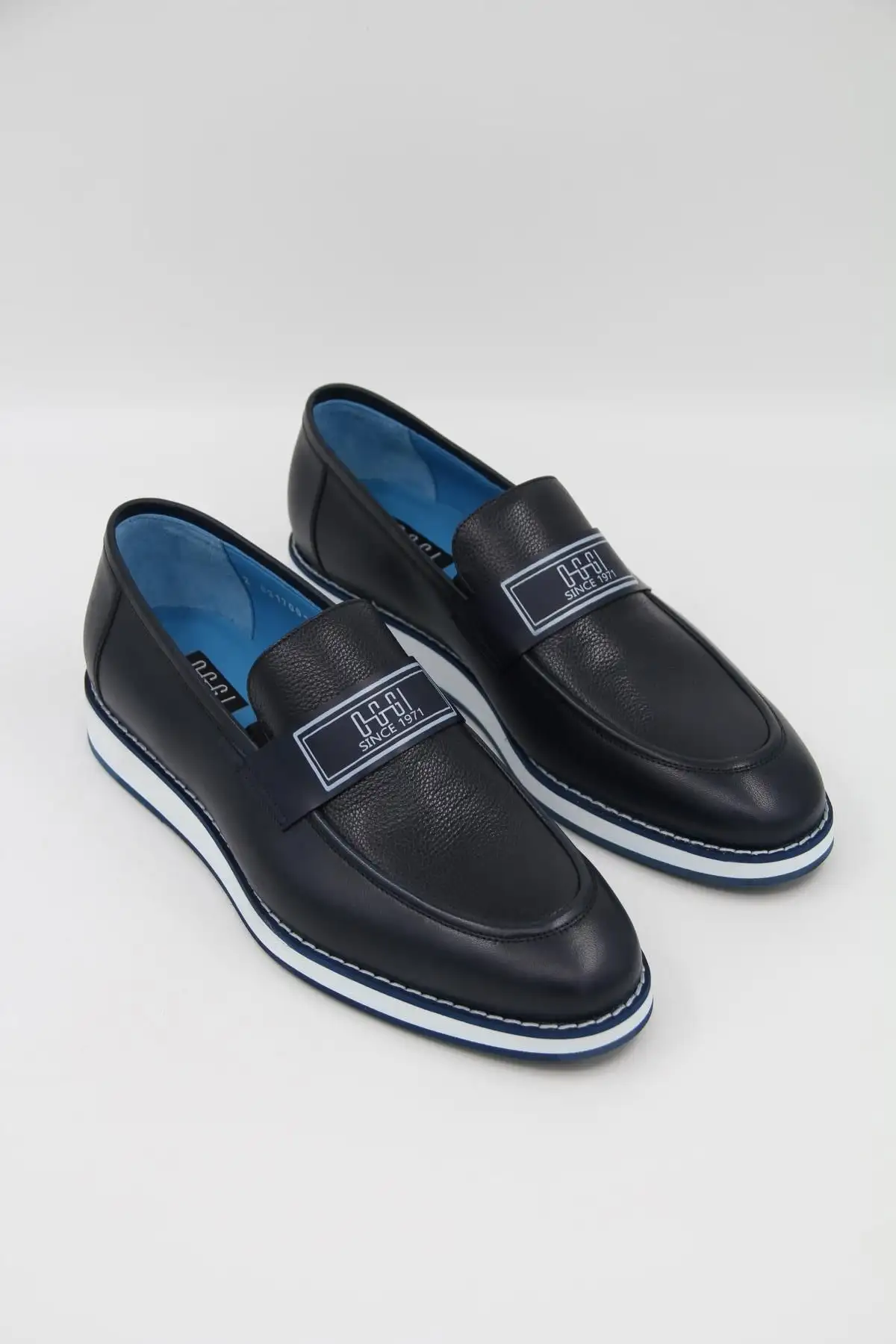 کفش رسمی مردانه 031700-38  روزمره  - آبی تیره - 5368 کفش رسمی مردانه 031700-38 روزمره - آبی تیره - 5368