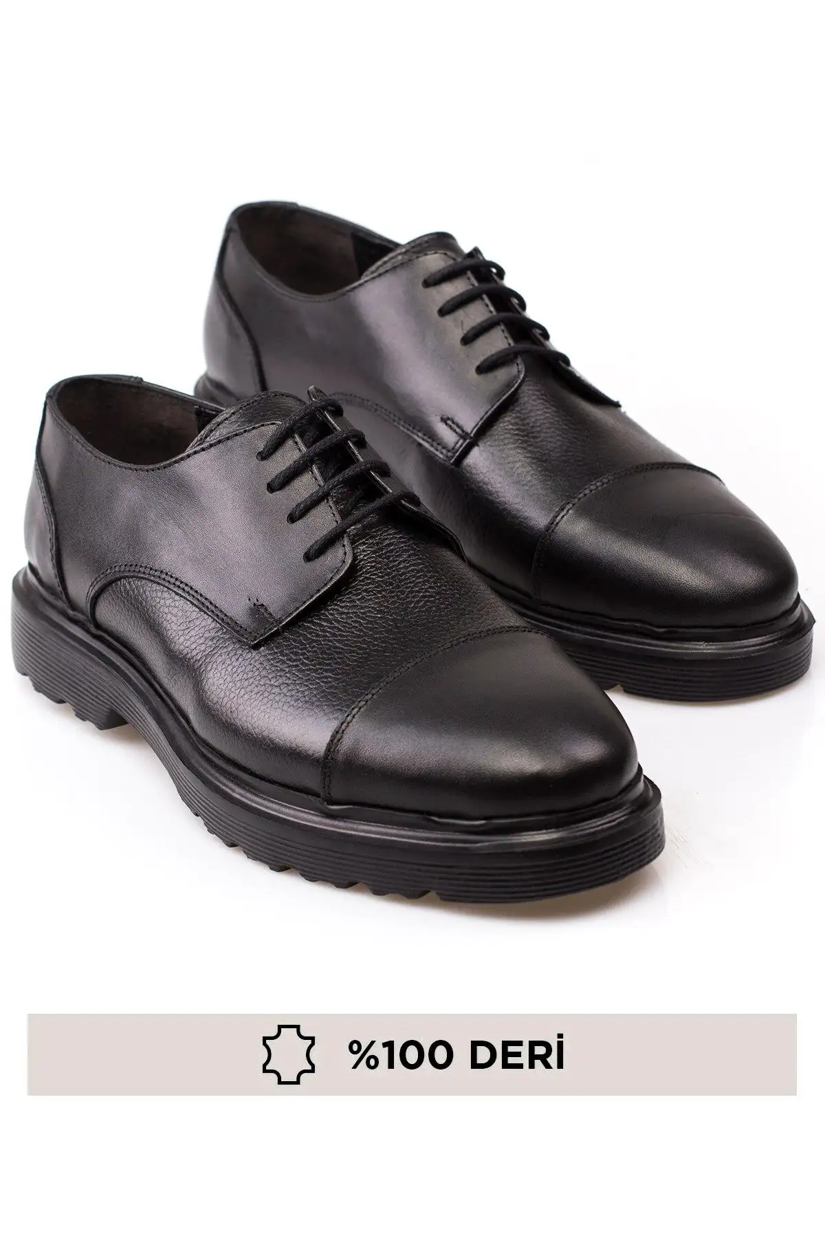 کفش رسمی مردانه  کلاسیک  چرمی با کفی ضخیم از جنس چرم طبیعی - 4006 کفش رسمی مردانه کلاسیک چرمی با کفی ضخیم از جنس چرم طبیعی - 4006
