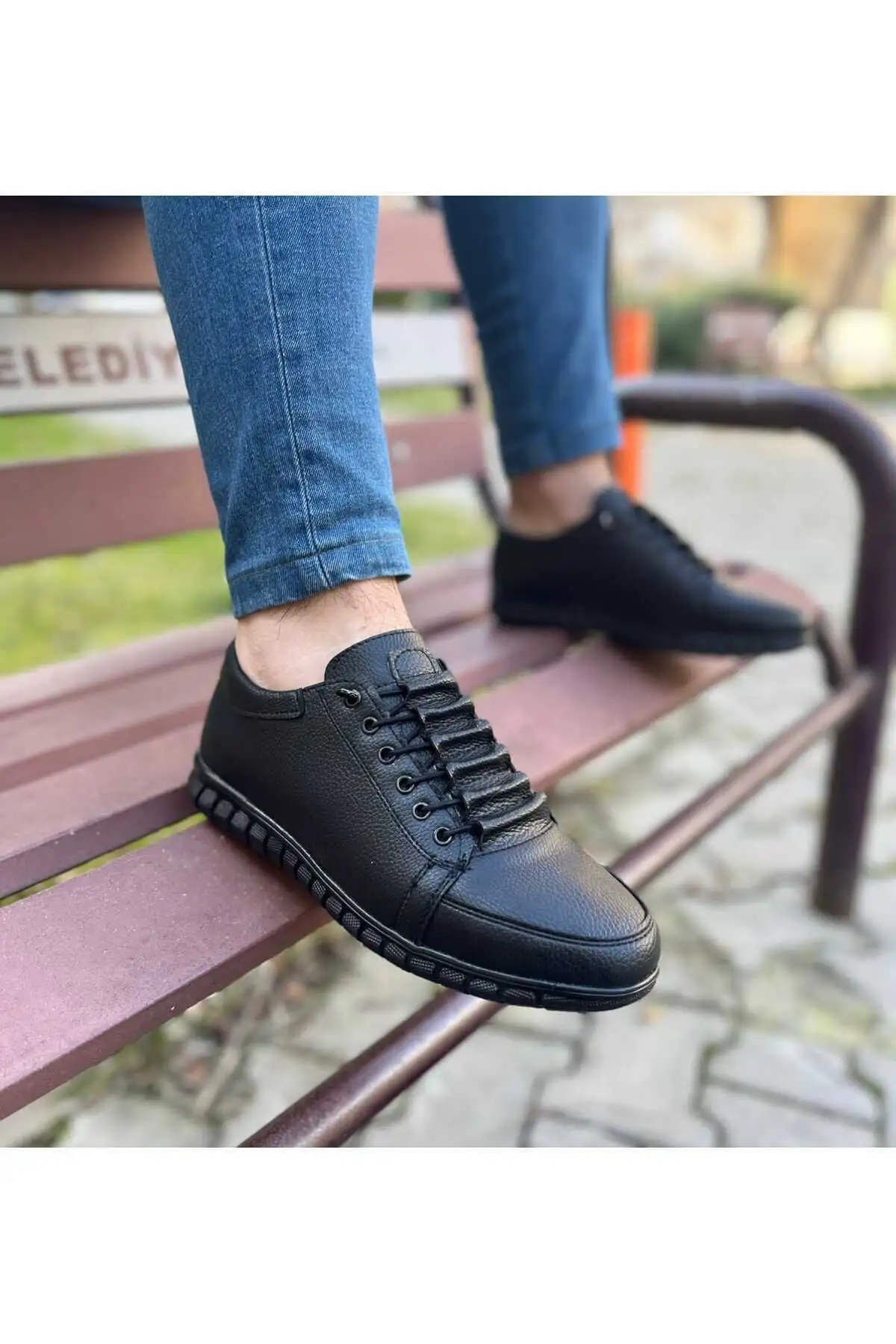 کفش روزمره مردانه  ورزشی کلاسیک  اورتوپدیک از چرم مصنوعی نرم - 4643 کفش روزمره مردانه ورزشی کلاسیک اورتوپدیک از چرم مصنوعی نرم - 4643