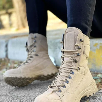 کفش پسرانه چکمه مردانه بیابانی - 4474