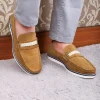 کفش روزمره مردانه کفش روزمره مردانه loafers چرم طبیعی سوئیت ترپانی - 3940