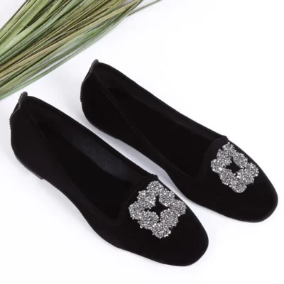 کفش تخت زنانه روزمره راحت مدل بابت - 5189