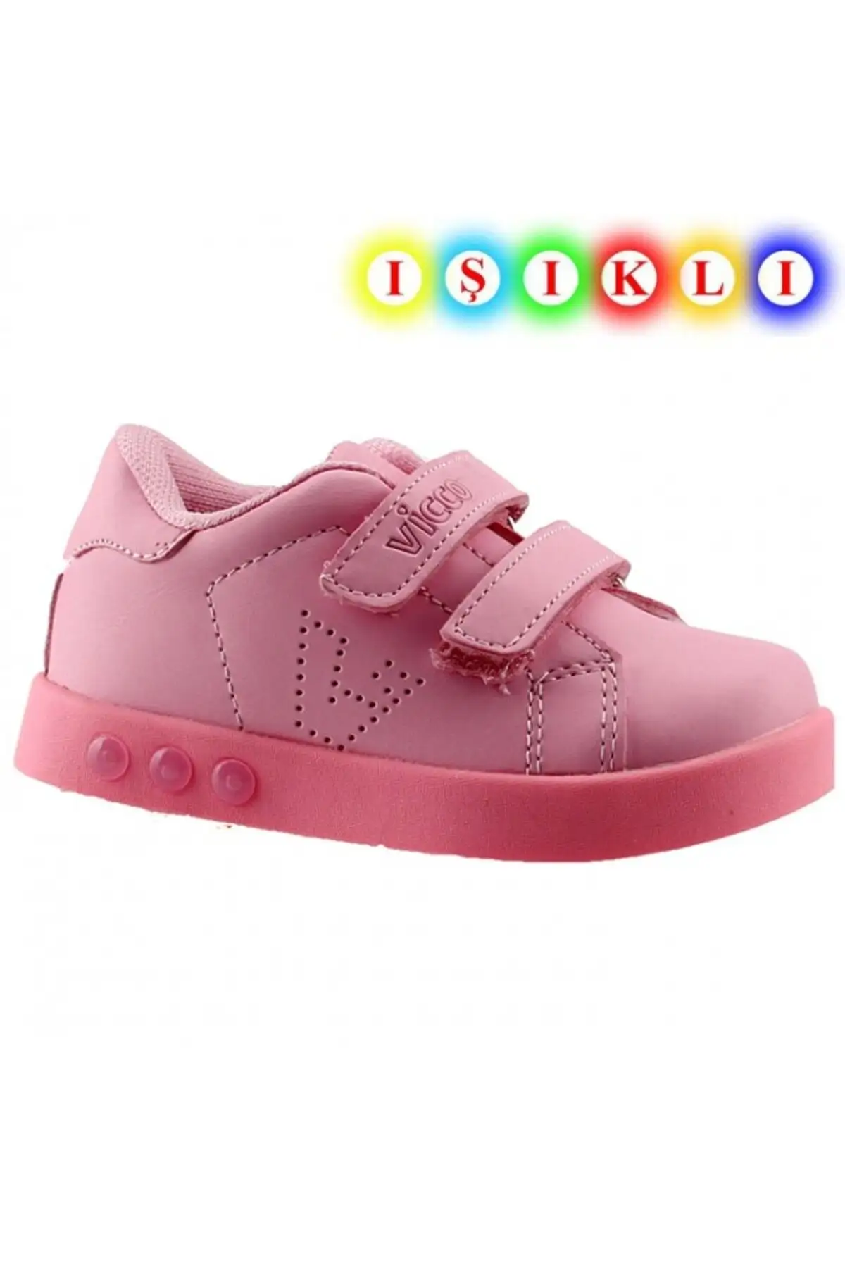 کفش پسرانه 313.E19K.100 کفش پیاده‌روی دخترانه صورتی 100578869 - 3738