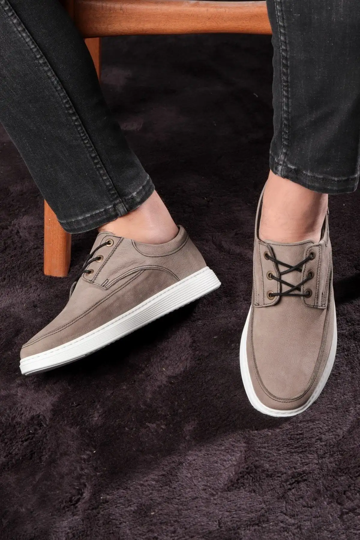 سایز بزرگ مردانه کفش روزمره مردانه هکیقی از چرم، کفش تابستانی، کفش سبک - 3512 سایز بزرگ مردانه کفش روزمره مردانه هکیقی از چرم، کفش تابستانی، کفش سبک - 3512