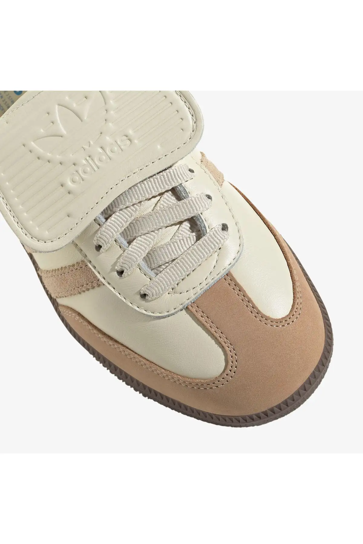 کفش زنانه ورزشی کرم رنگ سامبا ال تی - 4058 کفش زنانه ورزشی کرم رنگ سامبا ال تی - 4058