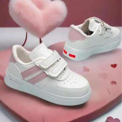 کفش بچگانه کفش ورزشی چراغدار کودکانه دخترانه و پسرانه سسا - 3611