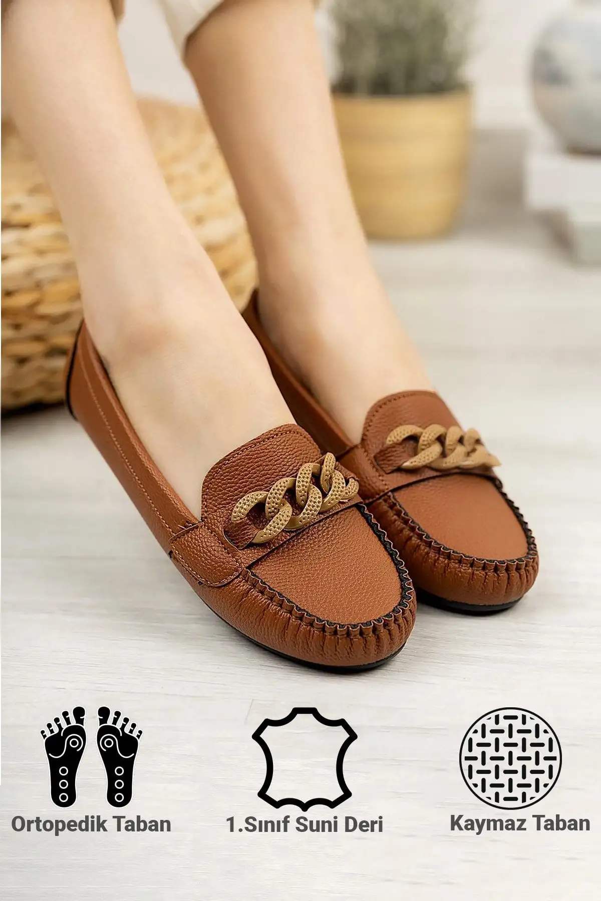 کفش تخت زنانه   بپا با کفی راحت و سبک، اورتوپدیک، چرم طبیعی،  مادرانه - 5191 کفش تخت زنانه بپا با کفی راحت و سبک، اورتوپدیک، چرم طبیعی، مادرانه - 5191