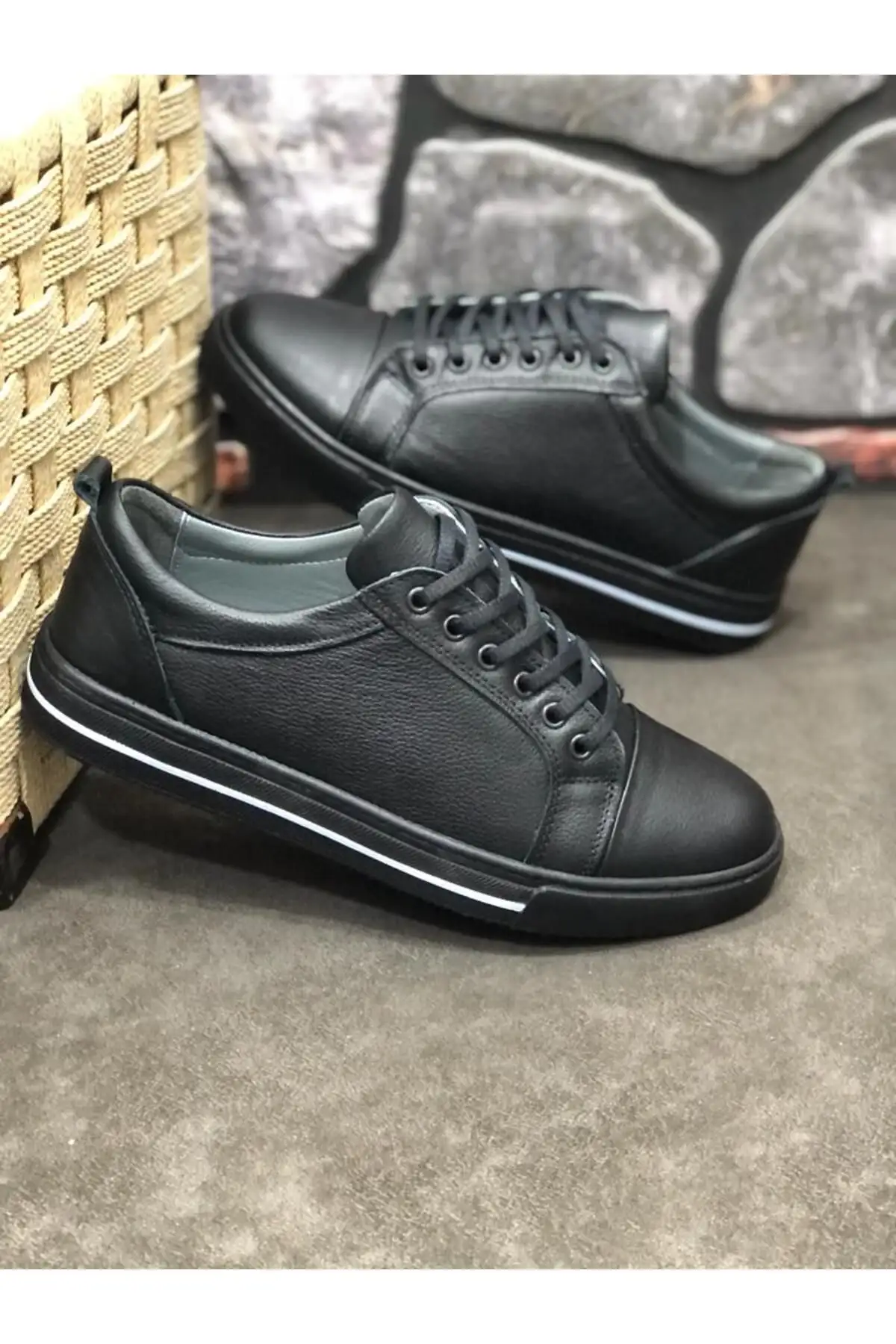 کفش روزمره مردانه کفش مردانه تمام اورتوپدیک از چرم طبیعی - 3206 کفش روزمره مردانه کفش مردانه تمام اورتوپدیک از چرم طبیعی - 3206