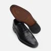 کفش رسمی مردانه کلاسیک مشکی از چرم طبیعی - 5365