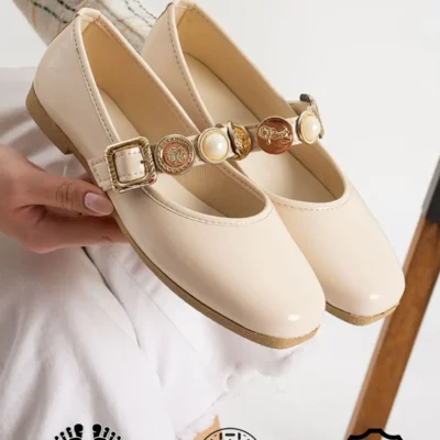 کفش اداری زنانه کفش راحتی زنانه، سبک و بی صدا، اورتپدیک، مناسب برای استفاده روزمره، بربتی، مناسب برای خانه، دفتر و فضای باز - 3221