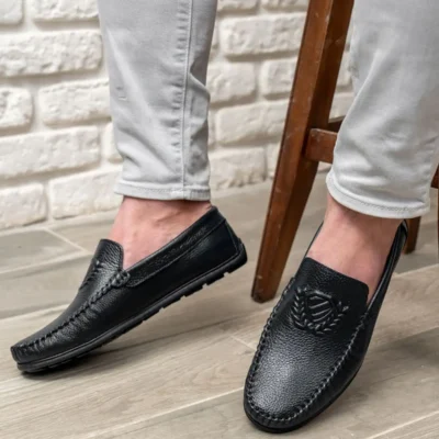 کفش رسمی مردانه 1. روزمره از چرم طبیعی 2. لوفری 3. تابستانی - 4745