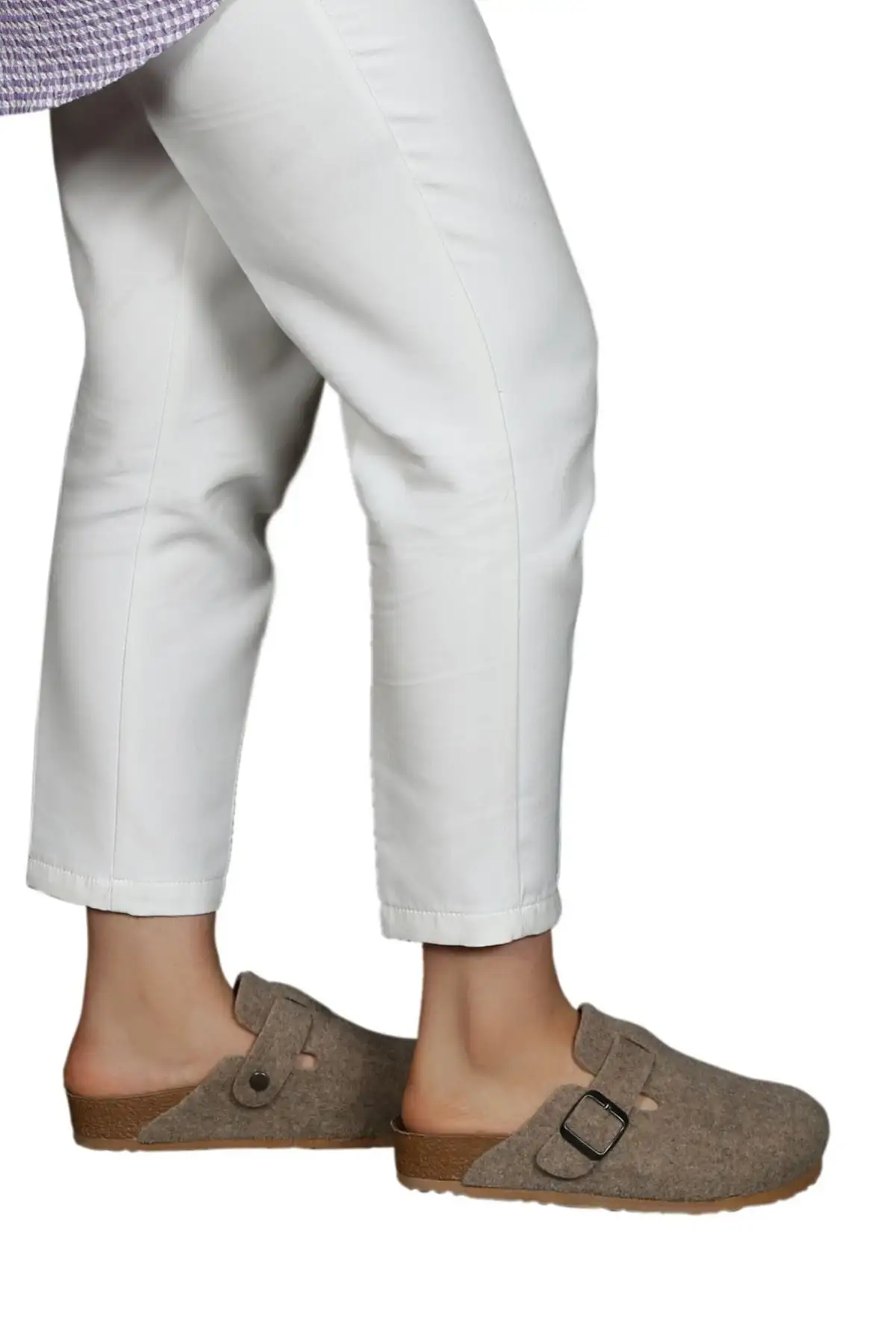 کفش راحتی خانه دمپایی  پشمی اورتودنیک مردانه و زنانه ایثار، جلو بسته، مدل روزمره، رنگ فندقی (تبا) - 4612 کفش راحتی خانه دمپایی پشمی اورتودنیک مردانه و زنانه ایثار، جلو بسته، مدل روزمره، رنگ فندقی (تبا) - 4612