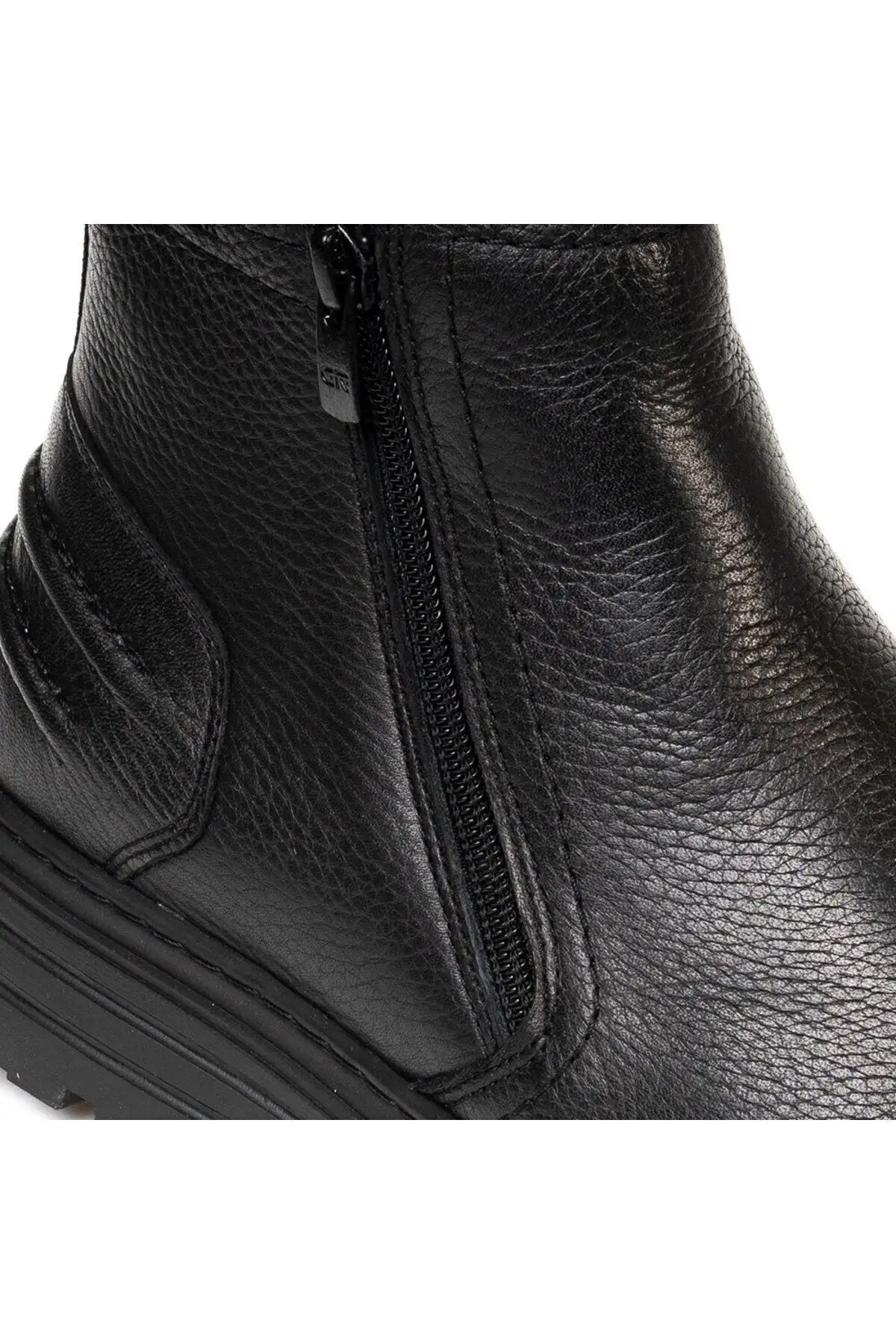 بوت مردانه چکمه کژوال  مشکی از چرم طبیعی 3K1KB75169 - 4956 بوت مردانه چکمه کژوال مشکی از چرم طبیعی 3K1KB75169 - 4956