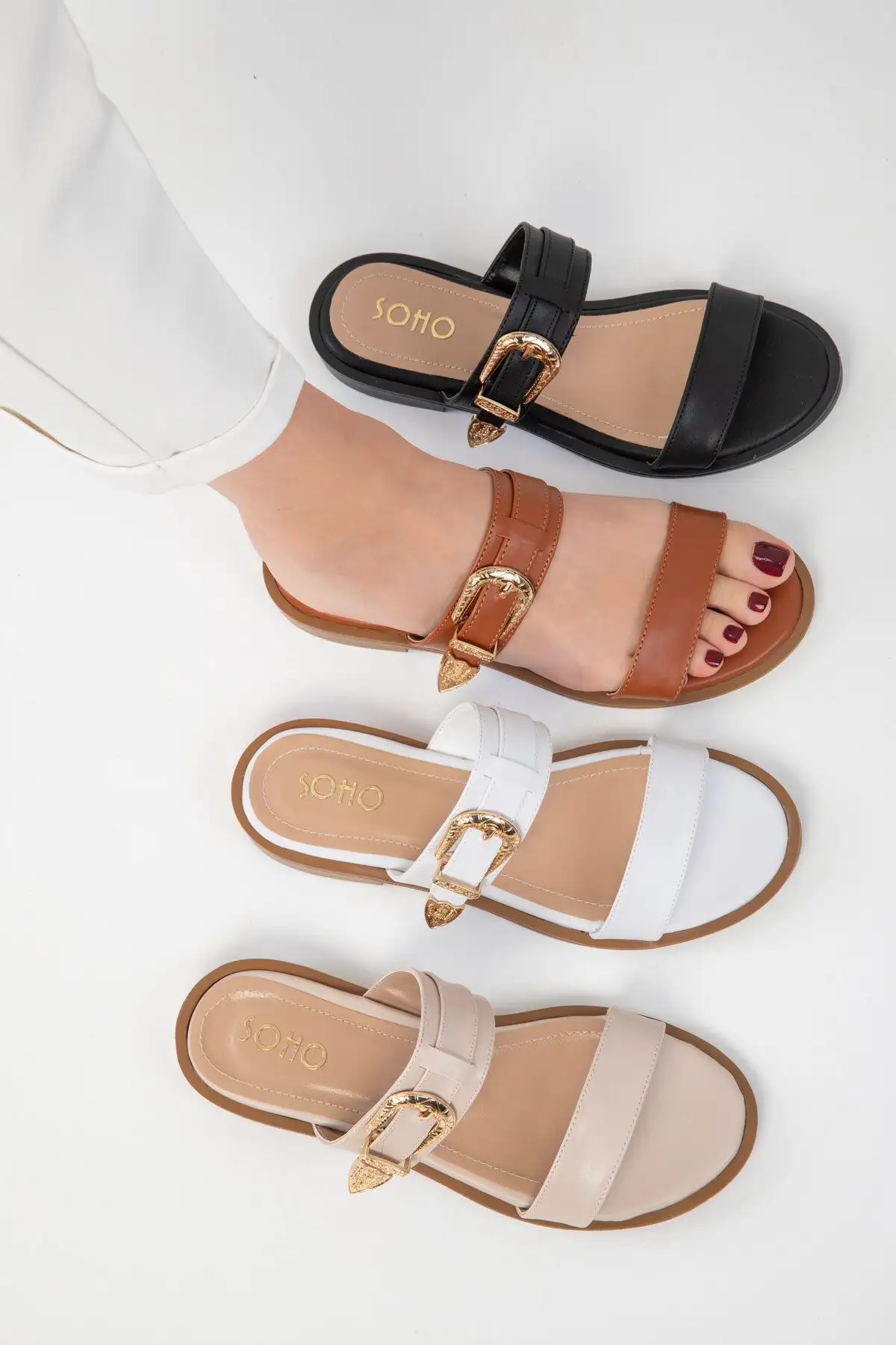 کفش راحتی خانه تَبا دمپایی زنانه ۲۰۲۶۳ - 5246 کفش راحتی خانه تَبا دمپایی زنانه ۲۰۲۶۳ - 5246