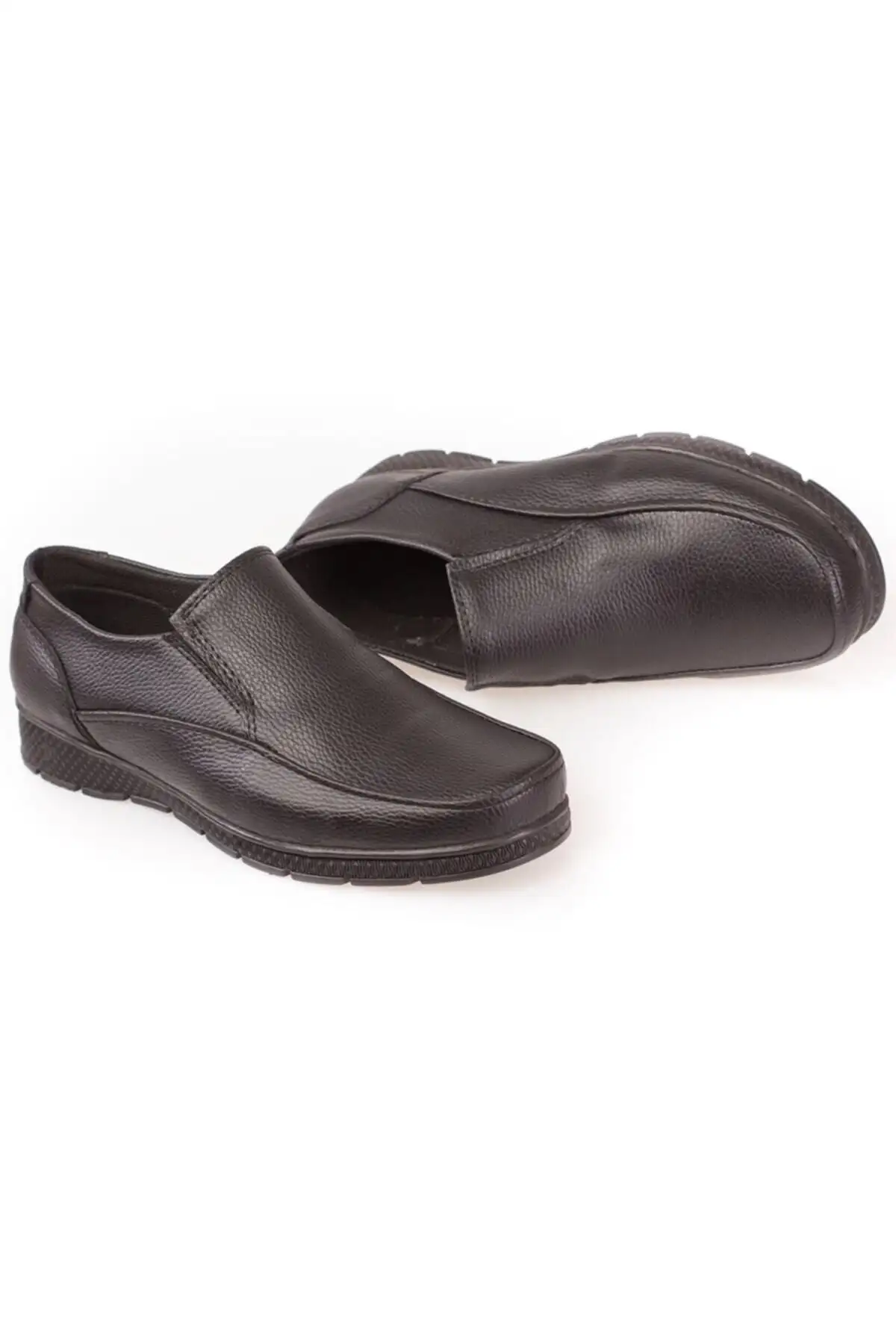 کفش روزمره مردانه   مشکی چرمی مصنوعی  پدر طراحی کلاسیک و مدرن - 4660 کفش روزمره مردانه مشکی چرمی مصنوعی پدر طراحی کلاسیک و مدرن - 4660