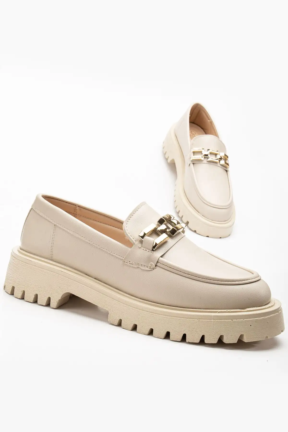 راحتی و سبک روزمره کفش موکاسین زنانه با کفی ارتوپدی و انعطافپذیر در رنگ بژ، با ضمانت پیادهروی - 3707 راحتی و سبک روزمره کفش موکاسین زنانه با کفی ارتوپدی و انعطافپذیر در رنگ بژ، با ضمانت پیادهروی - 3707