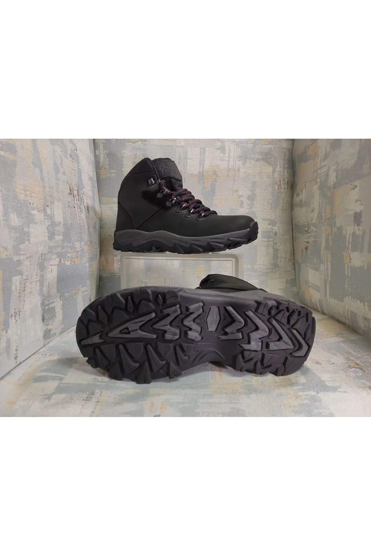 بوت مردانه بوت پزشکی ارتوپدی ریچاردو کالی مشکی یونیسکس با زیره ضد لغزش - 3442 بوت مردانه بوت پزشکی ارتوپدی ریچاردو کالی مشکی یونیسکس با زیره ضد لغزش - 3442