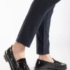 کفش اداری زنانه کفش روزمره unisex سیاه رنگ Wcr65 با پاپیون، کفش کلاسیک نرم مردانه و زنانه. - 3551