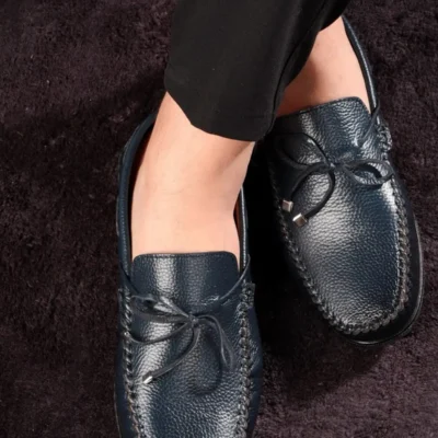 سایز بزرگ مردانه 1. کفش روزمره آقایان از چرم طبیعی برند بورد 2. کفش loafer (لوفر) 3. کفش سبک - 3479