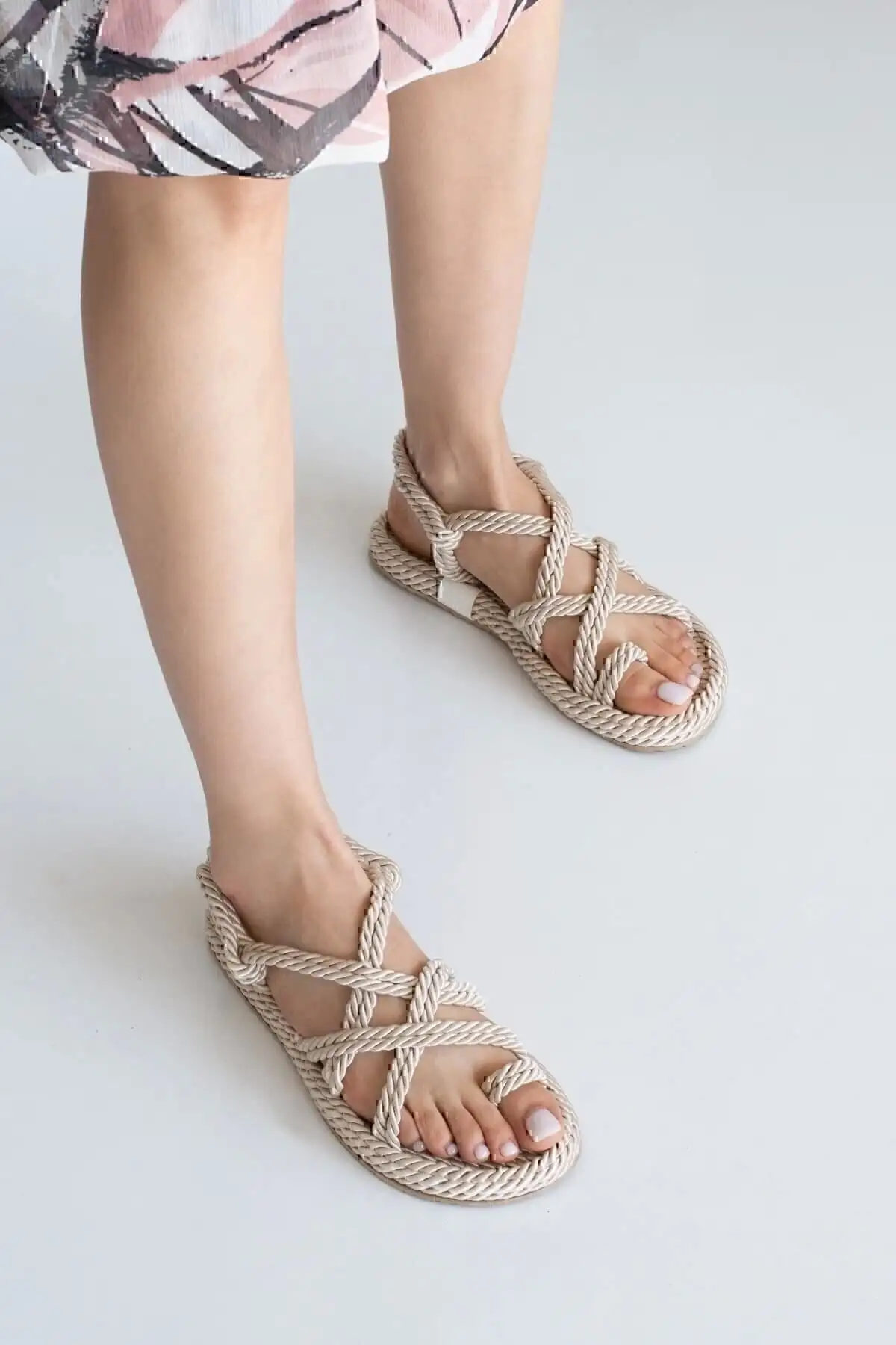 کفش صندل زنانه سندل حصیری حلاط ایپلی بلِس بی - 4825 کفش صندل زنانه سندل حصیری حلاط ایپلی بلِس بی - 4825