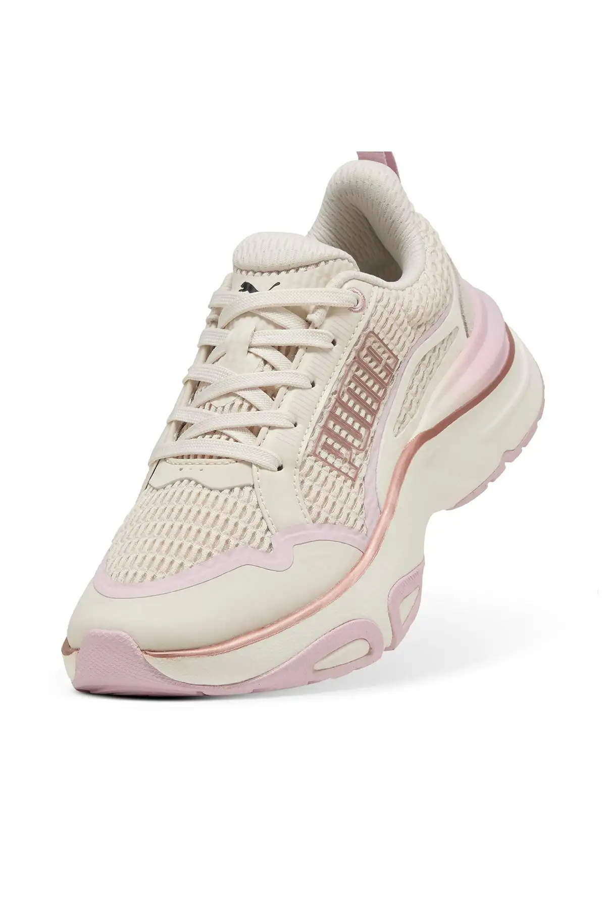 کفش ورزشی روزمره دویدن زنانه فلزی سوفتراید دیواین به رنگ بژ 31016704 - 4186