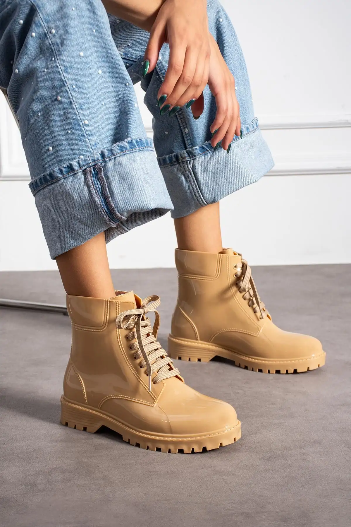 بوت مردانه چکمه بارانی مودافراتو سانته ضد آب - 3440 بوت مردانه چکمه بارانی مودافراتو سانته ضد آب - 3440