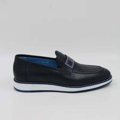 کفش رسمی مردانه 031700-38 روزمره - آبی تیره - 5368