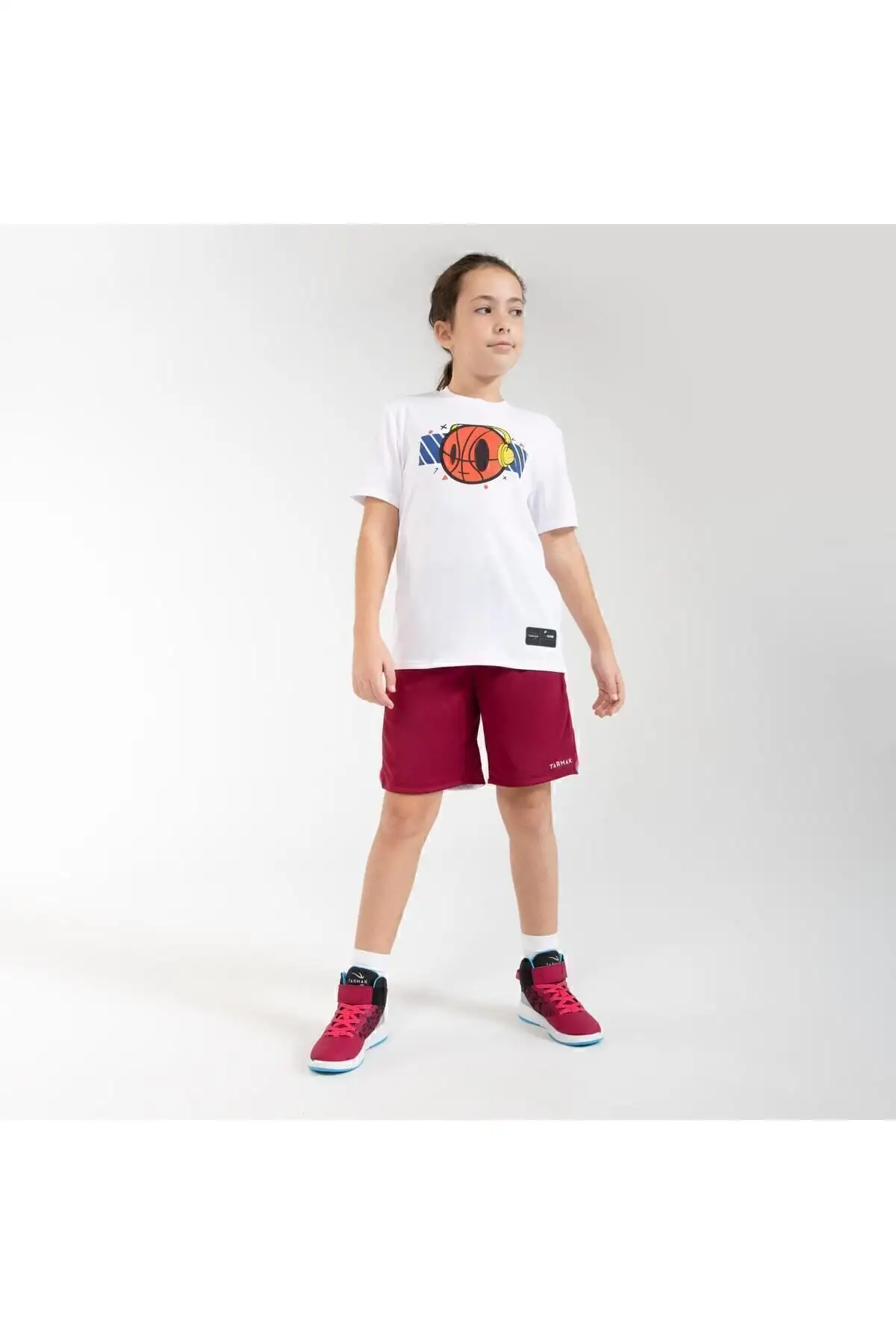 کفش بسکتبال کودک تامارک - bordo - Se100 - 5098