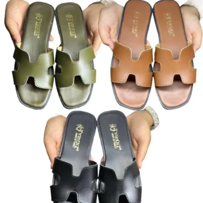 کفش راحتی خانه ترجمه محصول به فارسی: "دمپایی سه لایه، دمپایی روزمره تابستانی، دمپایی خانگی برای بیرون و مهمانی، دمپایی جهیزیه" - 4619