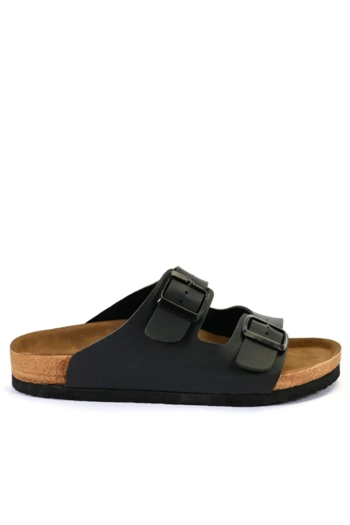 کفش راحتی خانه دمپایی مردانه سیاه مدل Sa11se010 - 5285