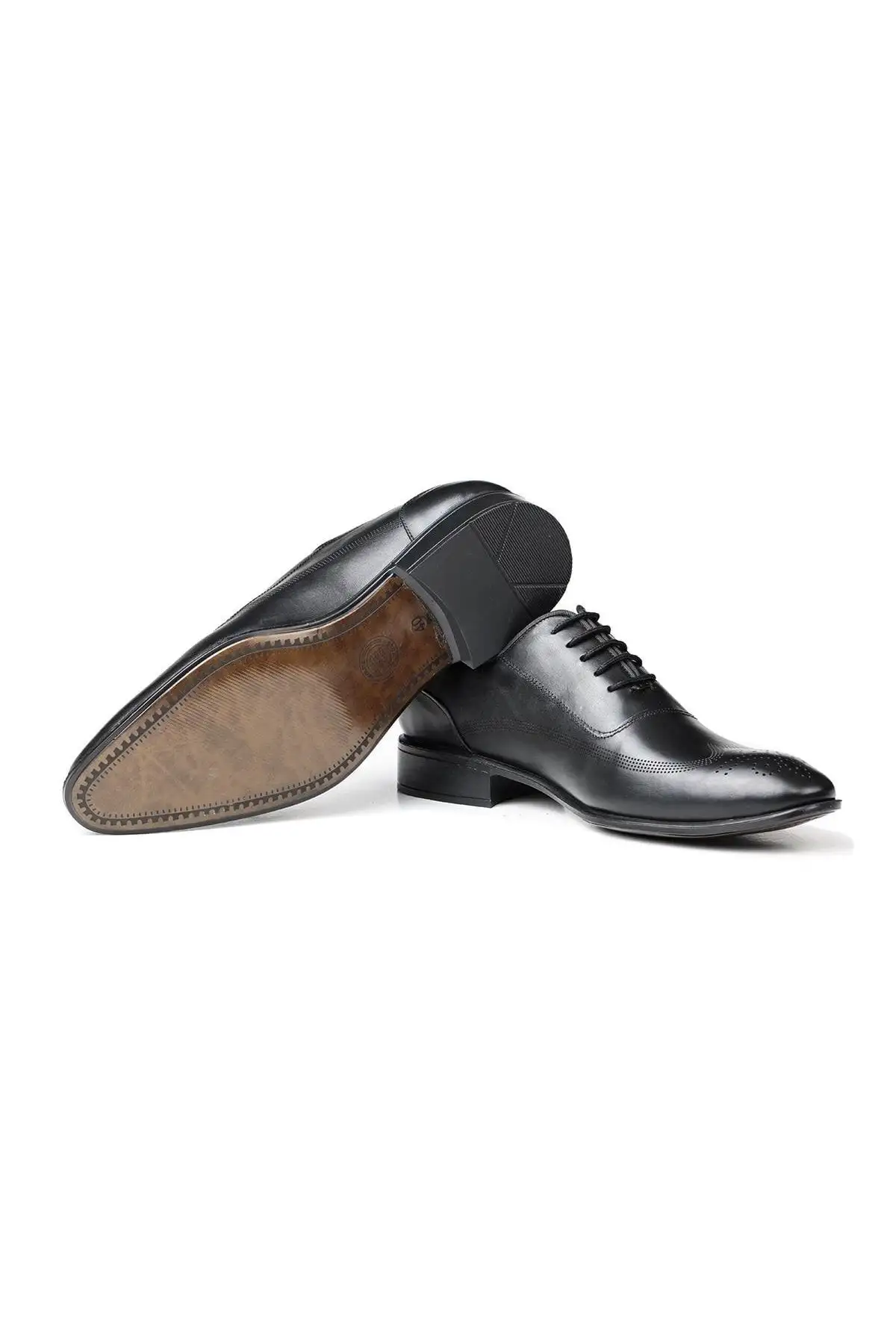 سایز بزرگ مردانه کفش کلاسیک مردانه با بند اکسفورد از چرم طبیعی شیک - 3503 سایز بزرگ مردانه کفش کلاسیک مردانه با بند اکسفورد از چرم طبیعی شیک - 3503