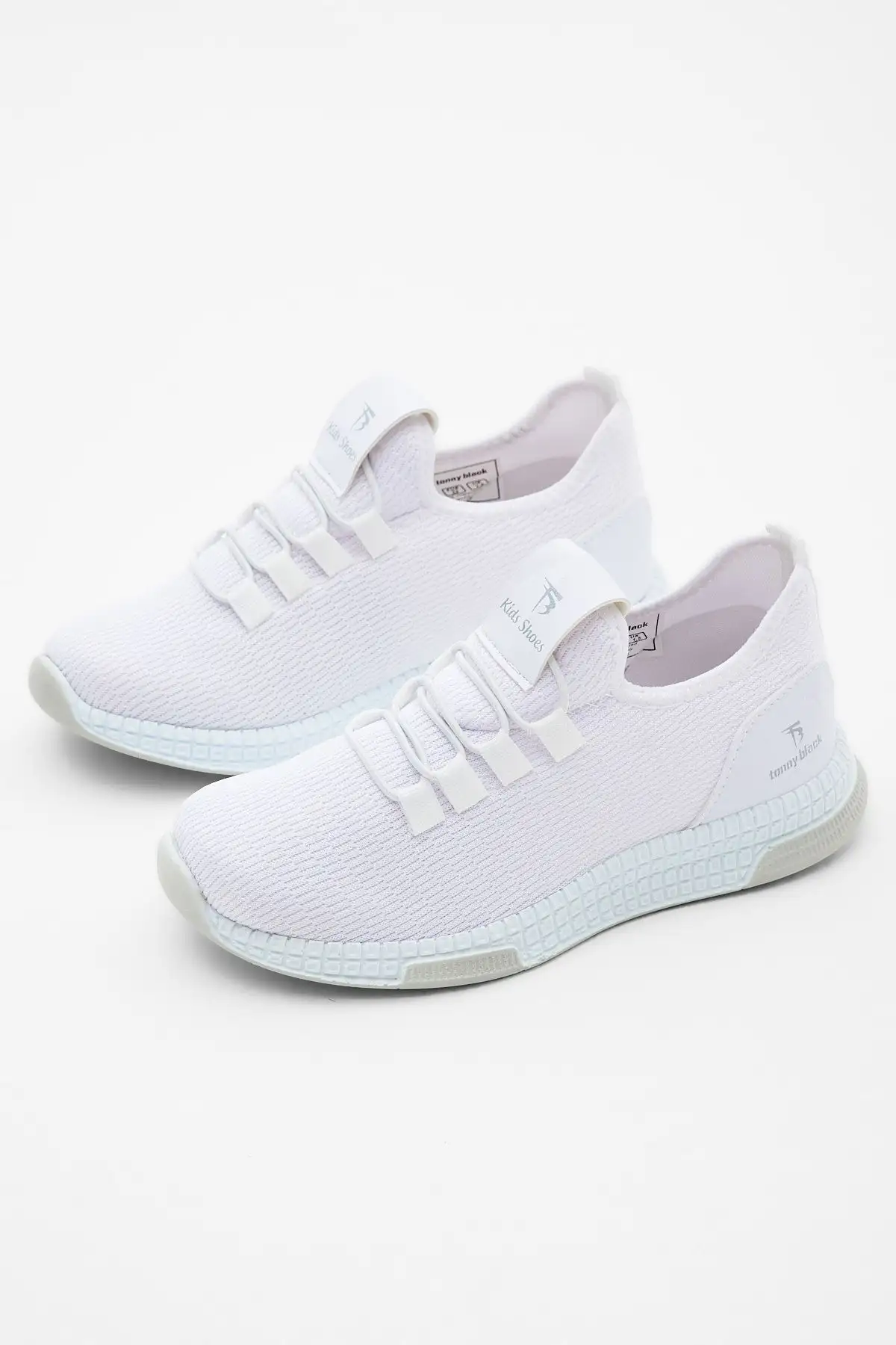 کفش پسرانه کفش راحت و تمام سفید تونیک بلک برای بچهها (Unisex) - 3747 کفش پسرانه کفش راحت و تمام سفید تونیک بلک برای بچهها (یونی سکس) - 3747