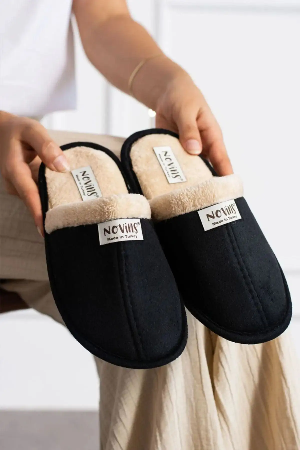 کفش راحتی خانه پک ۳ تایی دمپایی مردانه، دمپایی جهیزیه، دمپایی زمستانی، بی سر و صدا، با زیره سبک - 3968 کفش راحتی خانه پک ۳ تایی دمپایی مردانه، دمپایی جهیزیه، دمپایی زمستانی، بی سر و صدا، با زیره سبک - 3968