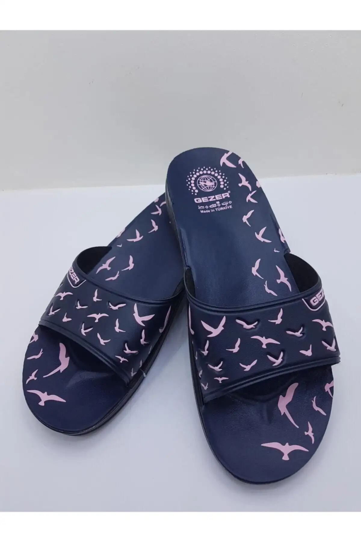 کفش صندل زنانه دمپایی  سرمهای - 4857 کفش صندل زنانه دمپایی سرمهای - 4857