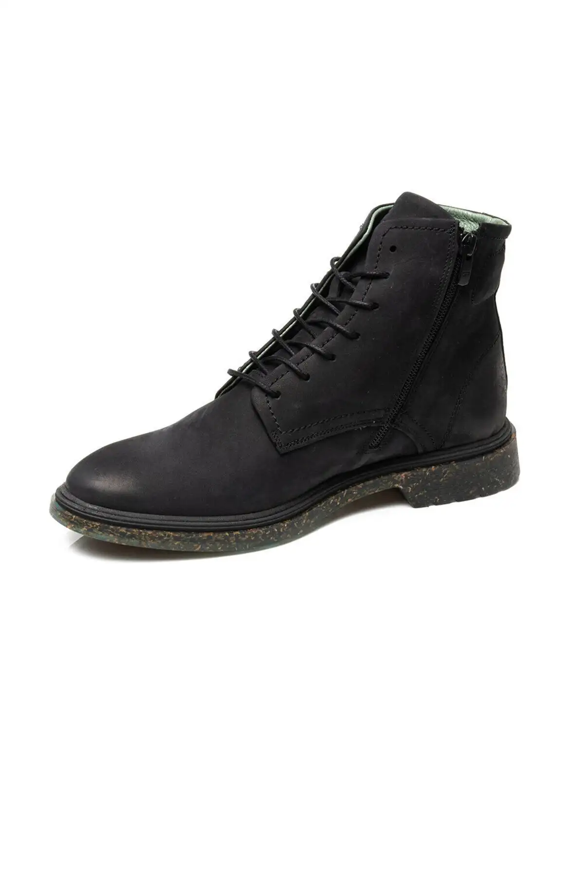 بوت مردانه کفش چکمهای کلاسیک  از چرم طبیعی مشکی - 4977 بوت مردانه کفش چکمهای کلاسیک از چرم طبیعی مشکی - 4977
