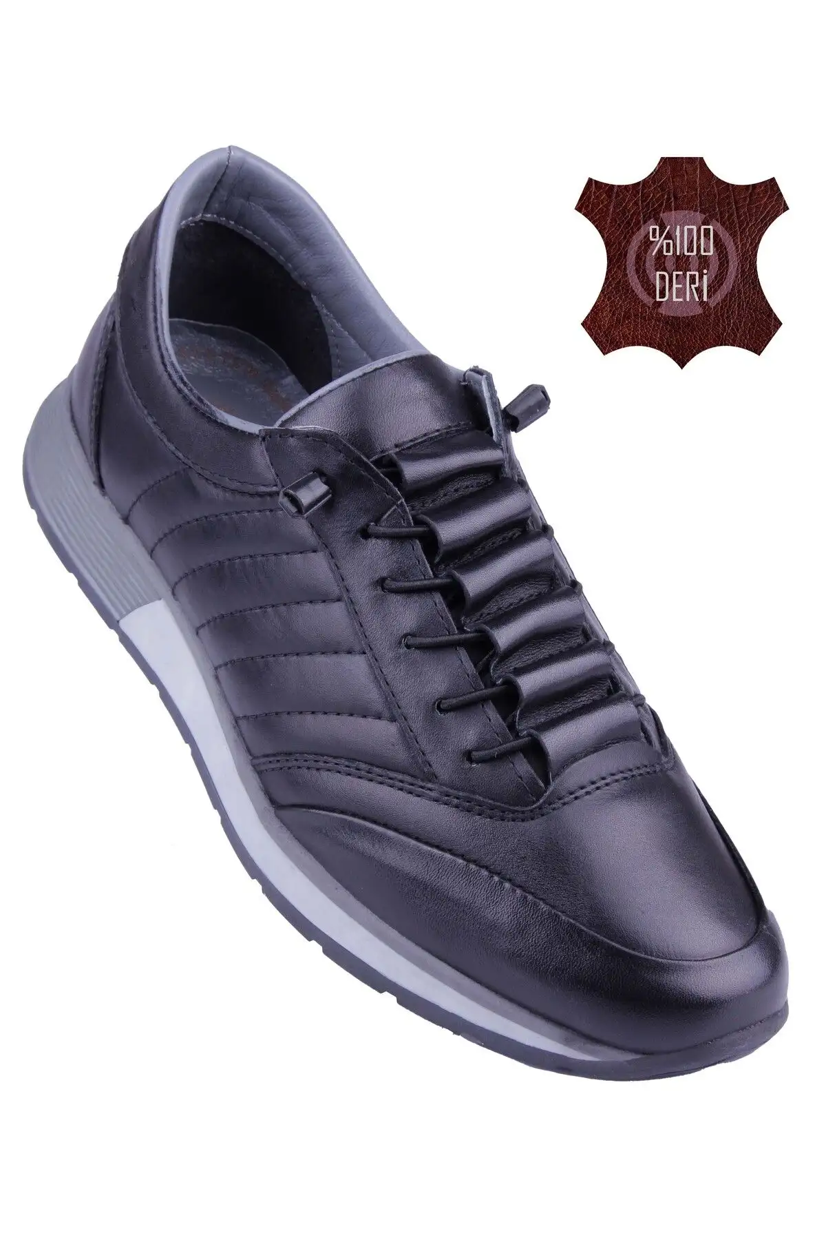 کفش رسمی مردانه فوق راحت، شیک و اورتوپدیک از چرم طبیعی، مدل BRT01S - 5376