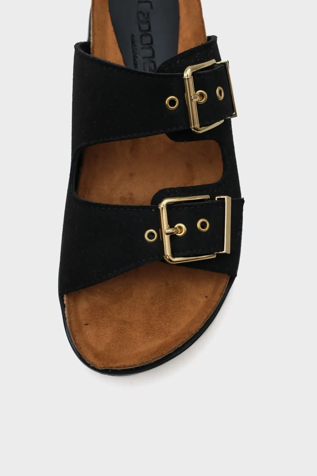 کفش راحتی خانه   زنانه پاشنه بلند دو بند دار - 5247 کفش راحتی خانه زنانه پاشنه بلند دو بند دار - 5247