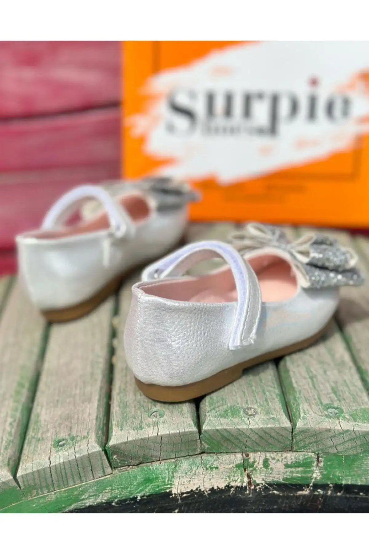 کفش دخترانه  راحتی ortopedik با جزئیات پاپیون و پولک برای دختران کودک - 4554 کفش دخترانه راحتی ortopedik با جزئیات پاپیون و پولک برای دختران کودک - 4554