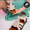 کفش صندل زنانه ساندال راحتی مگکادین با ضمانت، روزمره، ortopedik و دارای زیره ضد لغزش. - 5329