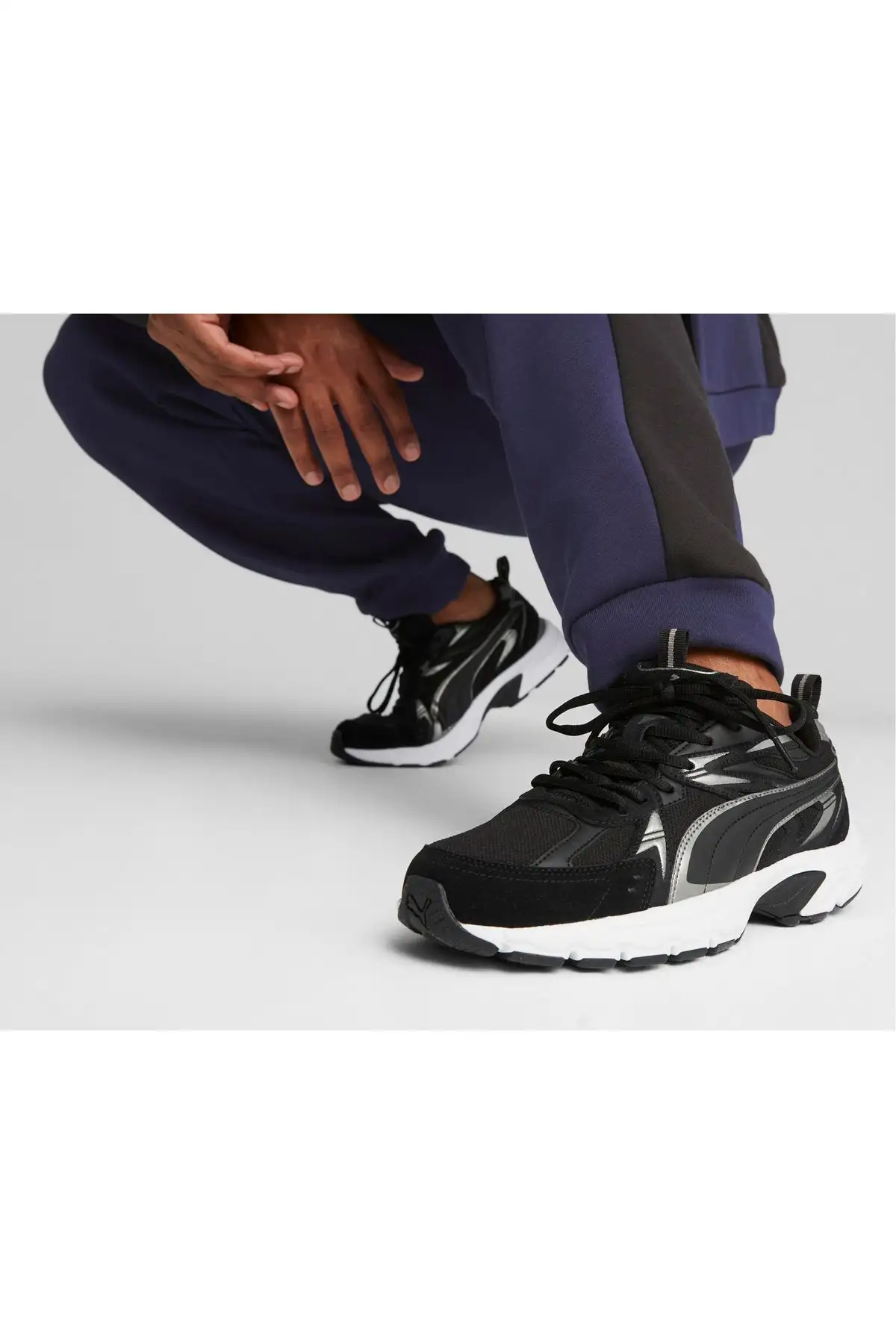 کفش ورزشی کفش روزمره چرم سوئدی یونیسکس میلنویو تِک - 3713