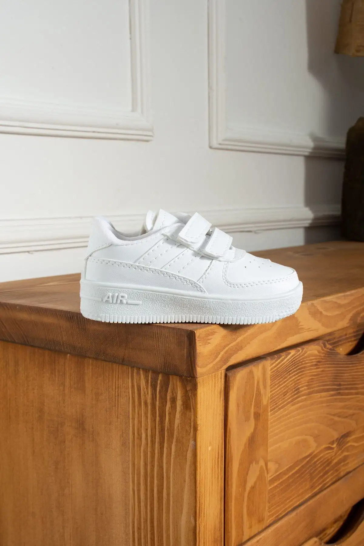 کفش نوزاد پسر  مدرسهای اسپرت ورزشی یقهدار ایر برای بچهها - دختر و  - یونیسکس (سایز 20-35) - 4106 کفش نوزاد پسر مدرسهای اسپرت ورزشی یقهدار ایر برای بچهها - دختر و - یونیسکس (سایز 20-35) - 4106